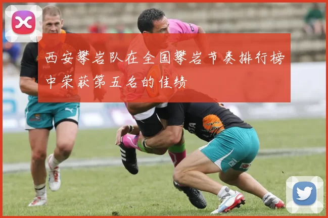 西安攀岩队在全国攀岩节奏排行榜中荣获第五名的佳绩